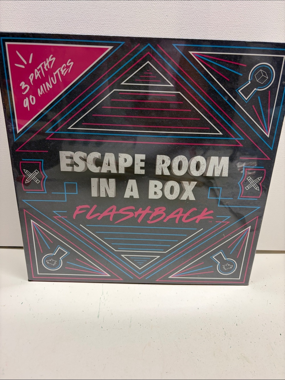 Mattel Escape Room In A Box Flashback - Black, Pink, Blue